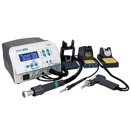 Паяльная станция 3 в 1 QUICK 713 фото