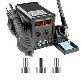 Паяльная станция 2 в 1 GREENER 8786D фото