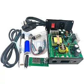 Набор для сборки паяльной станции QUICKO T12-952 с блоком питания и корпусом фото