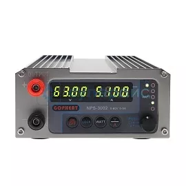 Регулируемый источник питания постоянного тока GOPHERT NPS-3002 фото