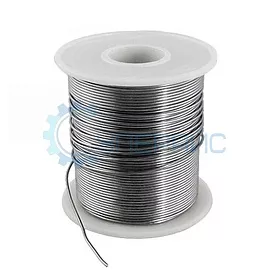 Проволочный припой ПОСК 50-18 в катушке (Sn50/Pb32/Cd18, 1.0 мм, 100 г) фото