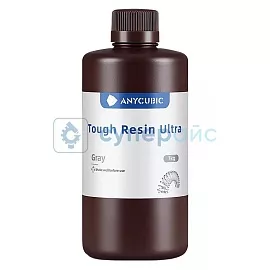 Смола фотополимерная Anycubic Tough Resin Ultra сверхпрочная, серая, 1 кг фото