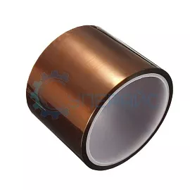 Термоскотч двусторонний (полиимидный скотч) 80мм х 10м фото