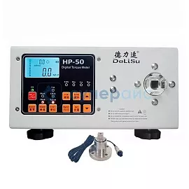 Динамометр крутящего момента DeLiSu HP-50 с внешним датчиком фото