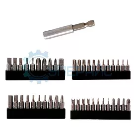 Набор бит BROPPE с адаптером 44 шт фото