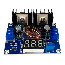 Регулируемый преобразователь напряжения (DC-DC) XL4016 с индикатором фото