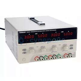 Лабораторный источник питания трехканальный Korad KD3305D (30 В, 5 А, 315 Вт) фото
