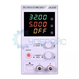 Компактный лабораторный источник питания eTOMMENS eTM-3010MF (30В, 10А) фото