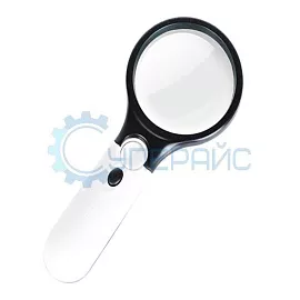 Лупа ручная ZQ-103 со светодиодной подсветкой фото