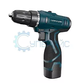 Дрель-шуруповерт Lomvum LY1601 с двумя аккумуляторами и кейсом фото