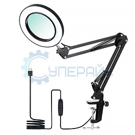 Лампа с увеличительным стеклом Qianyi MT-1028 фото