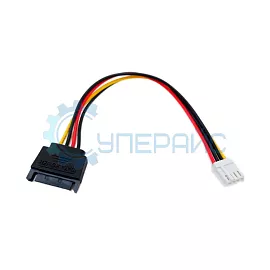 Переходник питания для ПК 4Pin to SATA 15P 4P фото