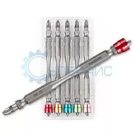 Удлиненные крестовые биты BROPPE PH2 5 шт фото