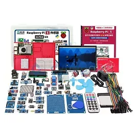 Расширенный набор MAKEROBOT на базе Raspberry Pi 5 (8 ГБ) с дисплеем фото