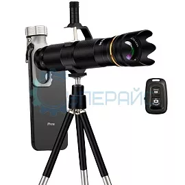 Объектив для телефона 16-35x (пульт ДУ, штатив) фото