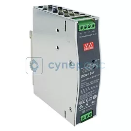 Стабилизатор питания на ДИН-рейку MEAN WELL DDR-120C-12 (33.6-67.2Vdc) фото