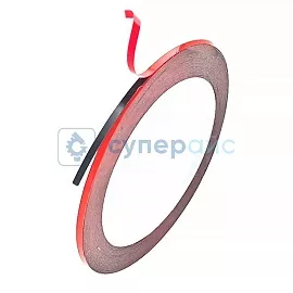 Двухсторонний скотч 2 мм х 10 м, 5 рулонов фото