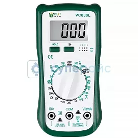 Мини мультиметр с подсветкой BEST BST-VC830L фото