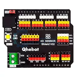 Модуль Qhebot IO Sensor Shield для Arduino UNO R3 фото