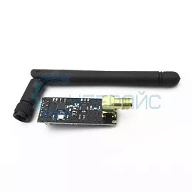 Радиомодуль nRF24L01+PA+LNA(беспроводной приёмопередатчик) с антенной 2.4 ГГц фото