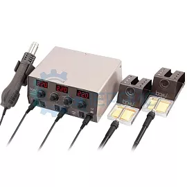 Паяльная станция с термофеном Baku BA-603D+ фото