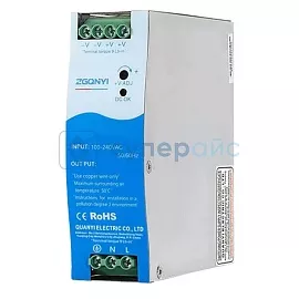 Источник питания на ДИН-рейку ZGQNYI NDR-150-24 фото