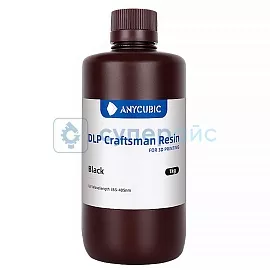 Смола светоотверждаемая Anycubic DLP Craftsman Resin, черная, 1 кг фото