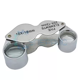 Ювелирная лупа-триплет (10x-20x) фото