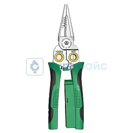 Плоскогубцы для зачистки и обжимки проводов LAOA LA324108 фото