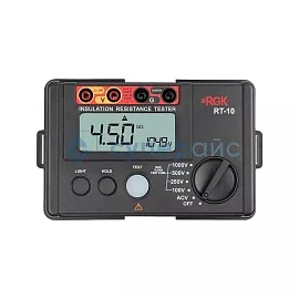 Цифровой мегаомметр RGK RT-10 + поверка фото