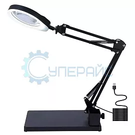 Лампа с лупой и подсветкой SHOCREX KR-178 фото