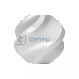 Материал для 3D печати Bambu Lab PLA Silk белый шелк, с лотком фото