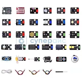 Набор KEYES 24 в 1 на базе Arduino UNO R4 WiFi фото