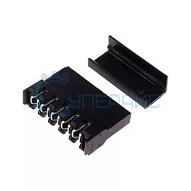 Разъем питания SATA 15 pin c крышкой на 90 градусов фото