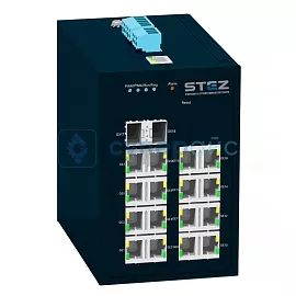 Сетевой коммутатор на DIN-рейку СТЭЗ STEZ3216G-2GSFP фото