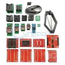 Адаптеры для программатора TL866II Plus (22 шт. с PLCC IC экстрактором) фото