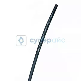 Черная термоусадочная трубка 16мм/10м фото