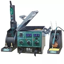 Паяльная станция 2 в 1 CXG DES H92B, 1620 Вт фото