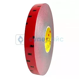 Клейкая лента двухсторонняя 3М5108 10 мм х 33 м фото
