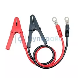 Кольцевая клемма 10мм/12мм/1 метр, черный фото