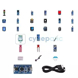 Базовый набор для разработки Zhongling с Arduino-совместимым контроллером фото