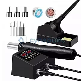 Станция паяльная CZDANG 8898 с комплектом аксессуаров фото