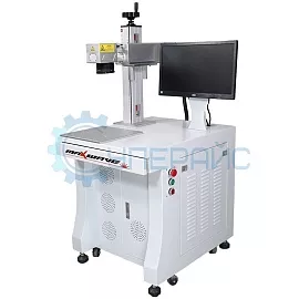 Волоконный лазерный маркер с металлическим столом Maxwave фото