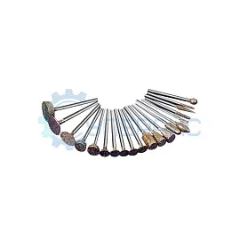 Боры алмазные HiLDA для мини-дрели 20 шт фото