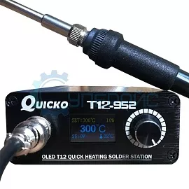 Цифровая паяльная станция QUICKO T12-952, 108 Вт фото