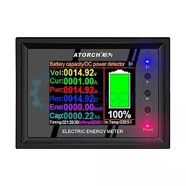 Вольтметр амперметр JUWEI ATORCH DT24 с шунтом 100А фото