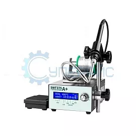 Цифровая паяльная станция SWT 375A+ с подачей припоя фото