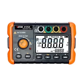 Цифровой измеритель сопротивления заземления VICTOR 4105A фото