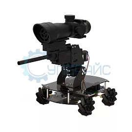 Программируемая 4-колесная пушка на базе платы Arduino фото