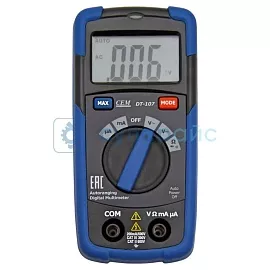 Карманный мультиметр CEM DT-107 фото